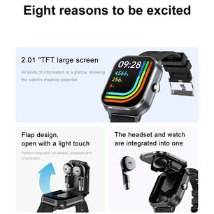 Silica Gel Waterproof Heart Rate Tracker Android Square Smartwatch
