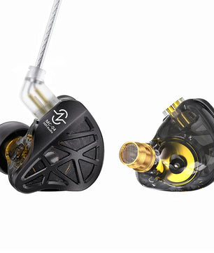 3.5mm PVC Wired Hybrid Vocalism HiFi Monitor Hybrid Earphones