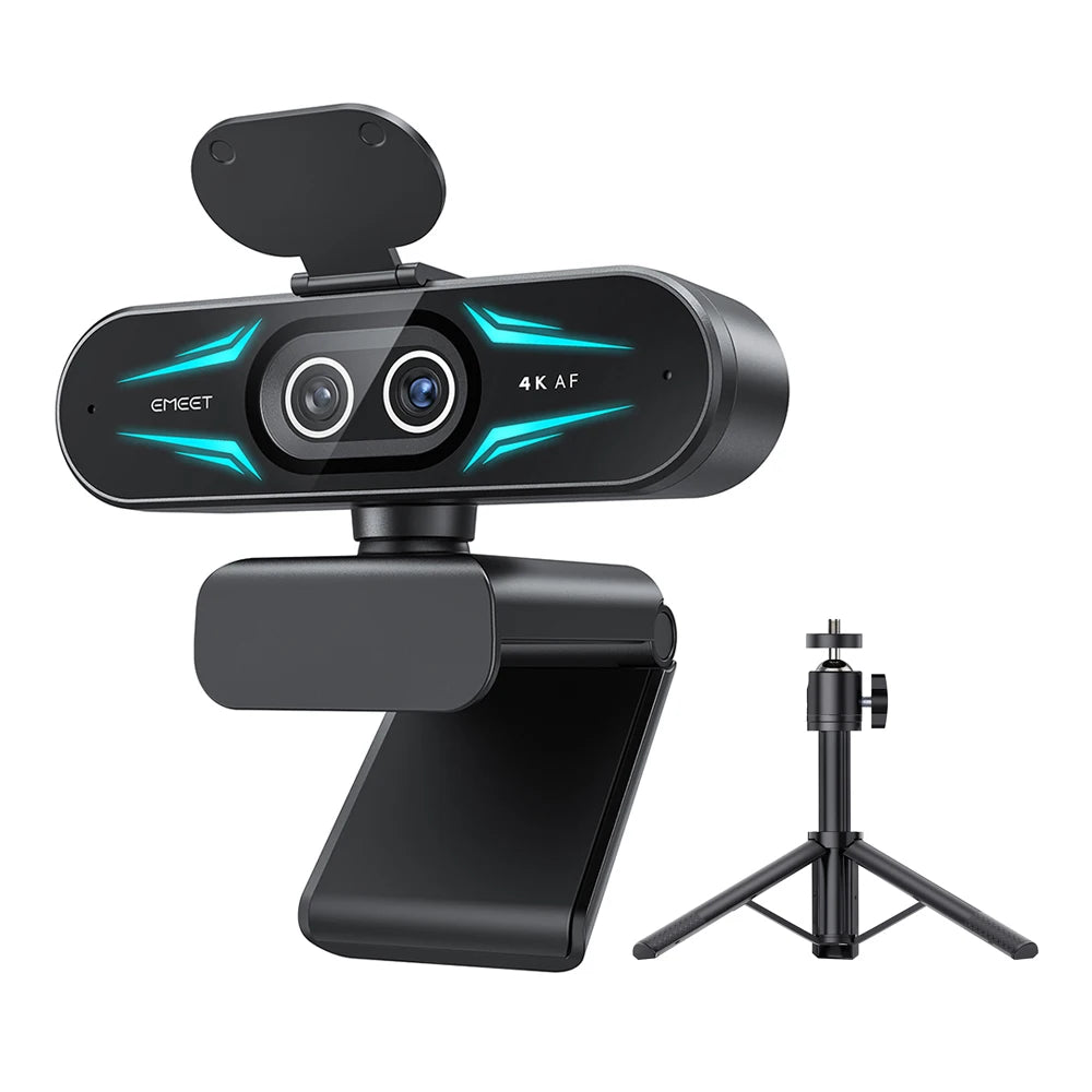 8 Mega Pixel Plastic 4K 1080P Video Camera For PC