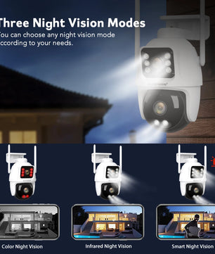 Boavision 4MP 4G Auto Tracking Night Vision Outdoor Dome Camera