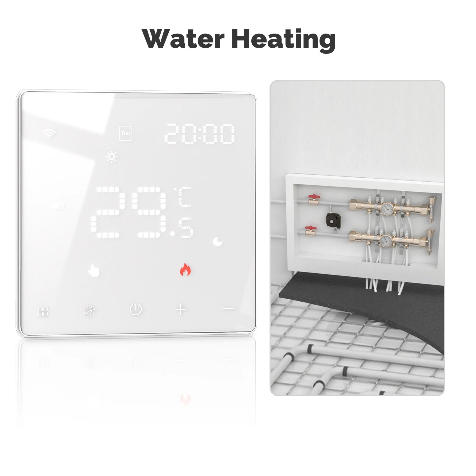 Moes WiFi ZigBee Smart Thermostat Temperature Tuya Controller