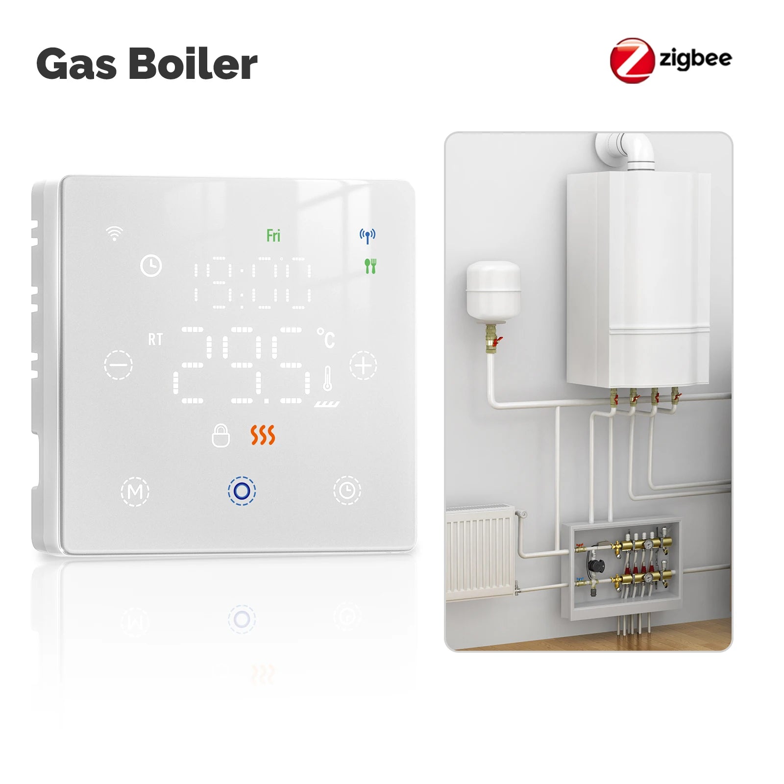 MOES Tuya WiFi ZigBee Smart Thermostat Boiler Control Switch