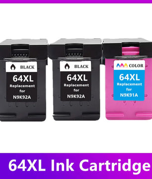 64XL Ink Cartridge Compatible For HP Envy 6200 7100 7800 7164 7855