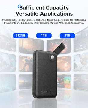 512GB - 2TB External Solid State Drive For Laptop And Desktop
