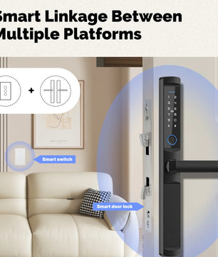 Moes Tuya WiFi Smart Light Glass Touch Panel Fireproof Switch