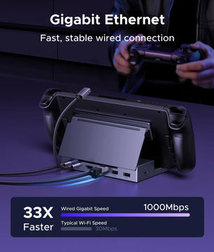 Ugreen 6-IN-1 Metal Type-C Hub Steam Deck Docking Station