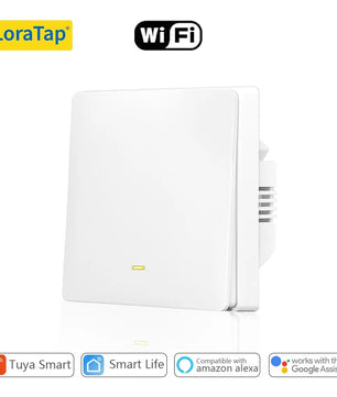 LoraTap 250V 20A Plastic Remote Control WiFi Boiler Heater Switch