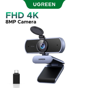 Ugreen 4K FHD 1080P Auto Focus Webcam For PC