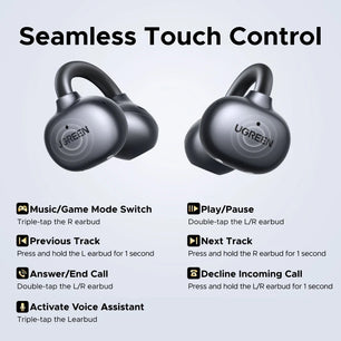 Silica Gel Dynamic Vocalism Bluetooth 6.0 Wireless Earphones