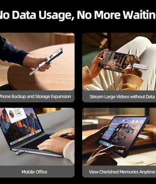 32GB-512GB Double USB Type-C 3.1 Pen Drive