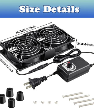 4500rpm Aluminum Alloy CPU Fluid Bearing Cooler Radiator Fan