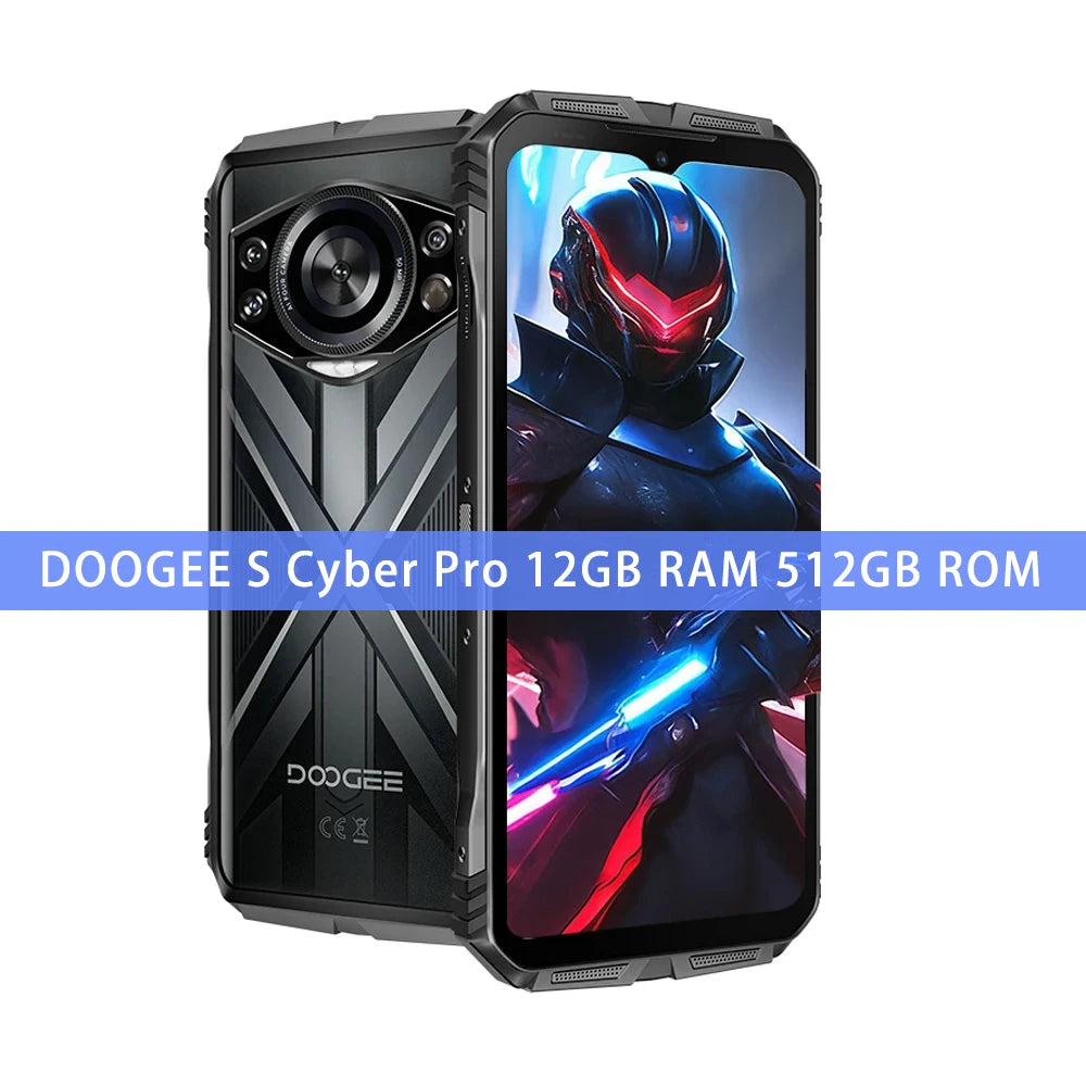 S Cyber Pro Rugged Android Normal Screen Fast Charging Smartphone