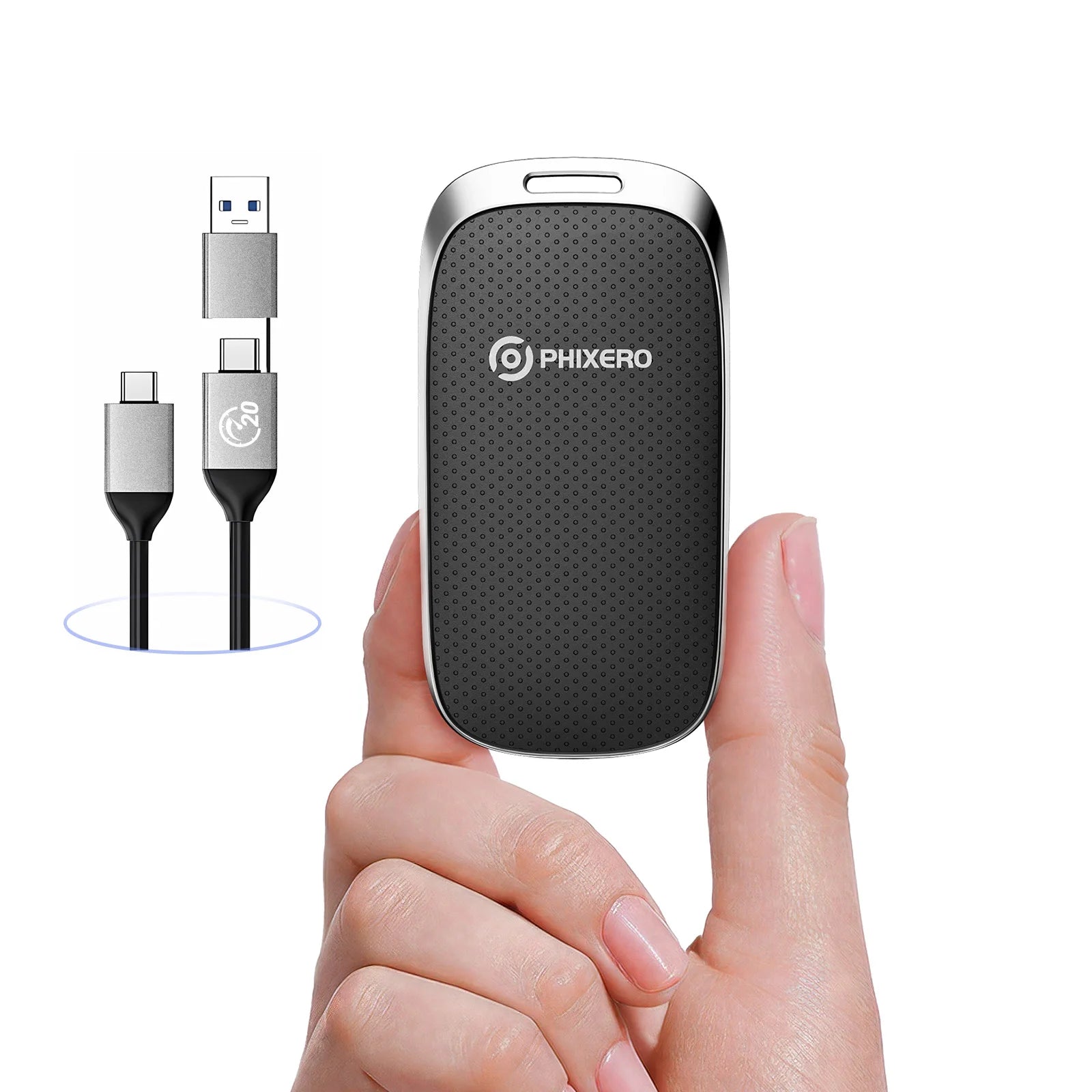 500Mbs USB 3.1 Type-C External Portable Solid State Drive For Desktop