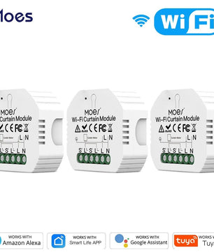 Moes Plastic Automatic WIFI Roller Shutter Curtain Smart Module