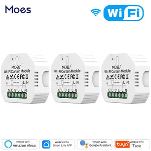 Moes Plastic Automatic WIFI Roller Shutter Curtain Smart Module