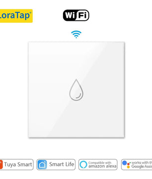 LoraTap 20A Plastic Panel Voice Control Water Heater Wall Switch