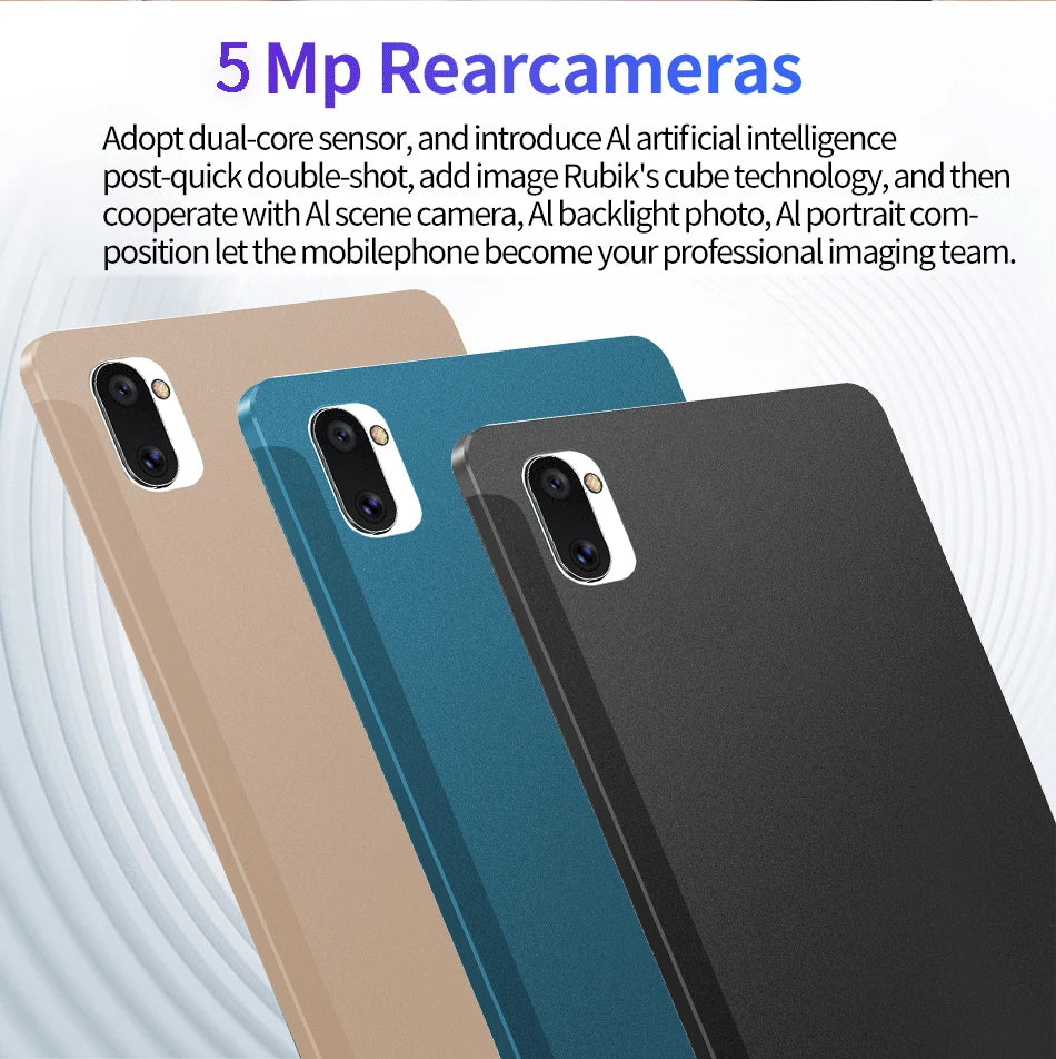 5000mAh 5MP 4GB RAM 64GB ROM Fast Charging 10.1 Inch Tablet