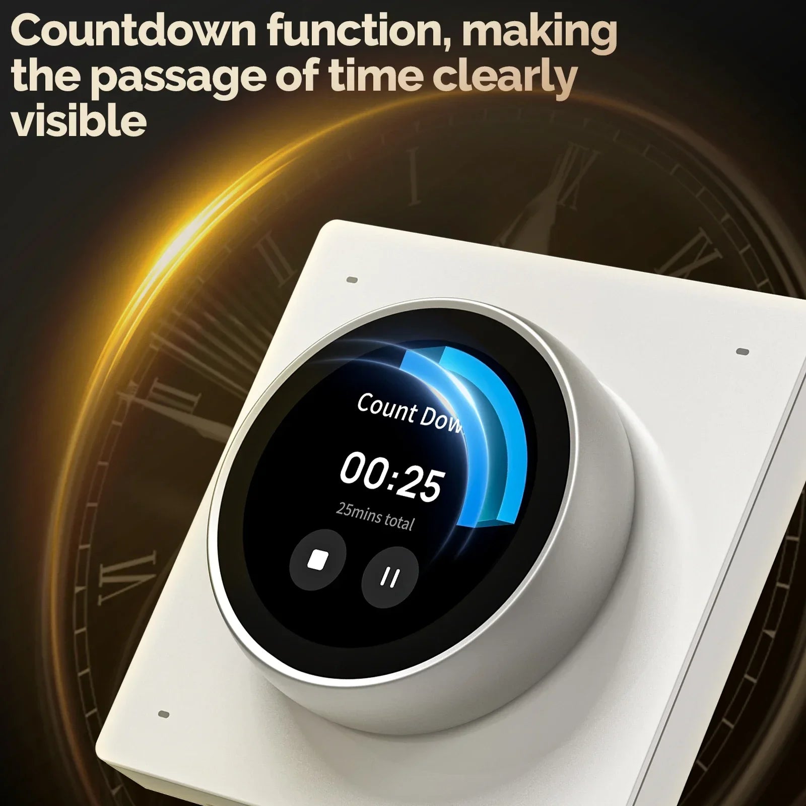 MOES Tuya WiFi Smart Knob Central Control Touch 3 Relay Switch