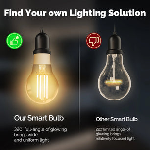 MOES Dimmable LED Filament Zigbee Voice Control Smart Bulb