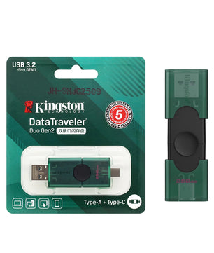 Type-C and USB-A Pendrive Original U Disk for iPhone 15 Smartphone