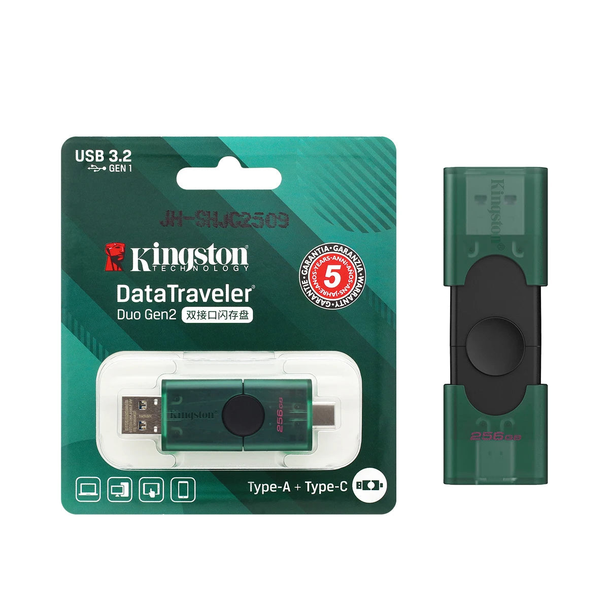 Type-C and USB-A Pendrive Original U Disk for iPhone 15 Smartphone