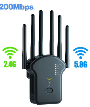 300Mbps 1200Mbps Wireless Signal Amplifier Long Range WIFI Repeator
