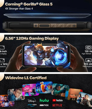 10360mAh 256GB Armor X16 Pro 5G Rugged Android Smartphone