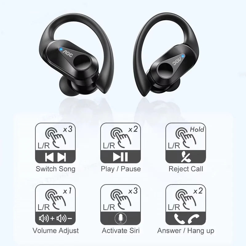 Silica Gel Dynamic Vocalism Bluetooth Wireless Earphones