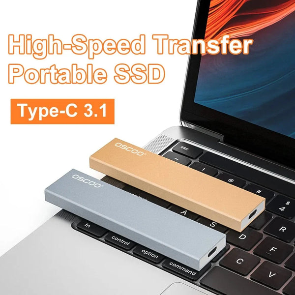 120GB Type-C External Solid State Drive For Laptop And Desktop