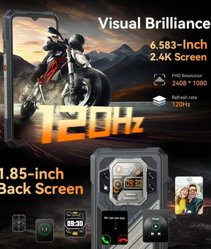 10200mAh 16GB Android KINGKONG X Rugged 5G Smartphone