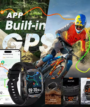 Fine Steel Waterproof Android Square Shaped Amoled Screen Smartwatch