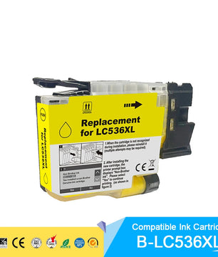 LC-536XL Ink Cartridge For Brother MFC-J4355DW-MFC-J4555DW Printer