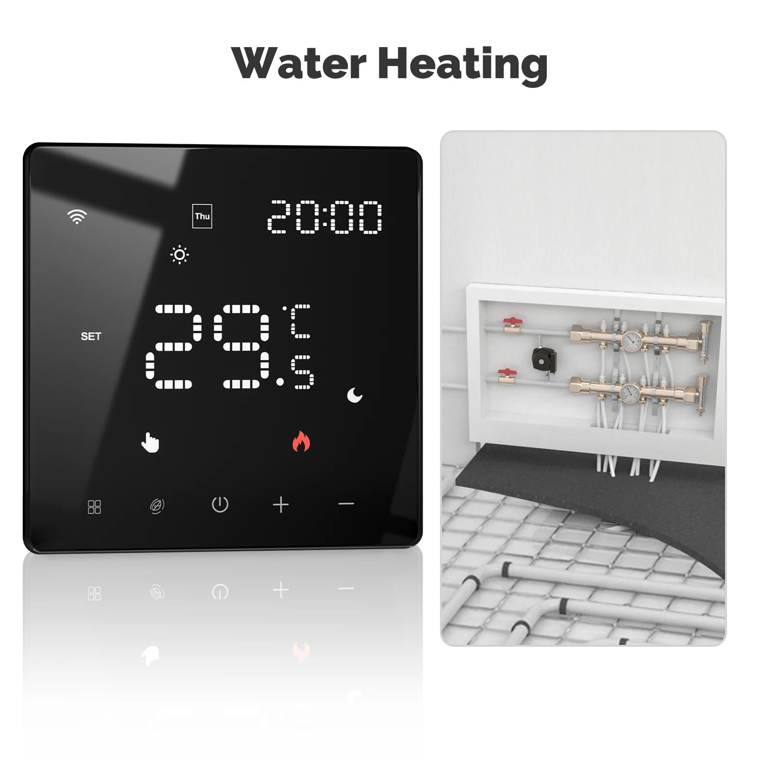 Moes WiFi ZigBee Smart Thermostat Temperature Tuya Controller