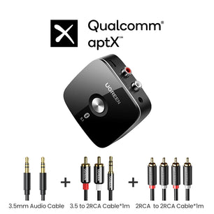 Ugreen Bluetooth RCA Receiver 5.1 AptX HD Aux Adapter