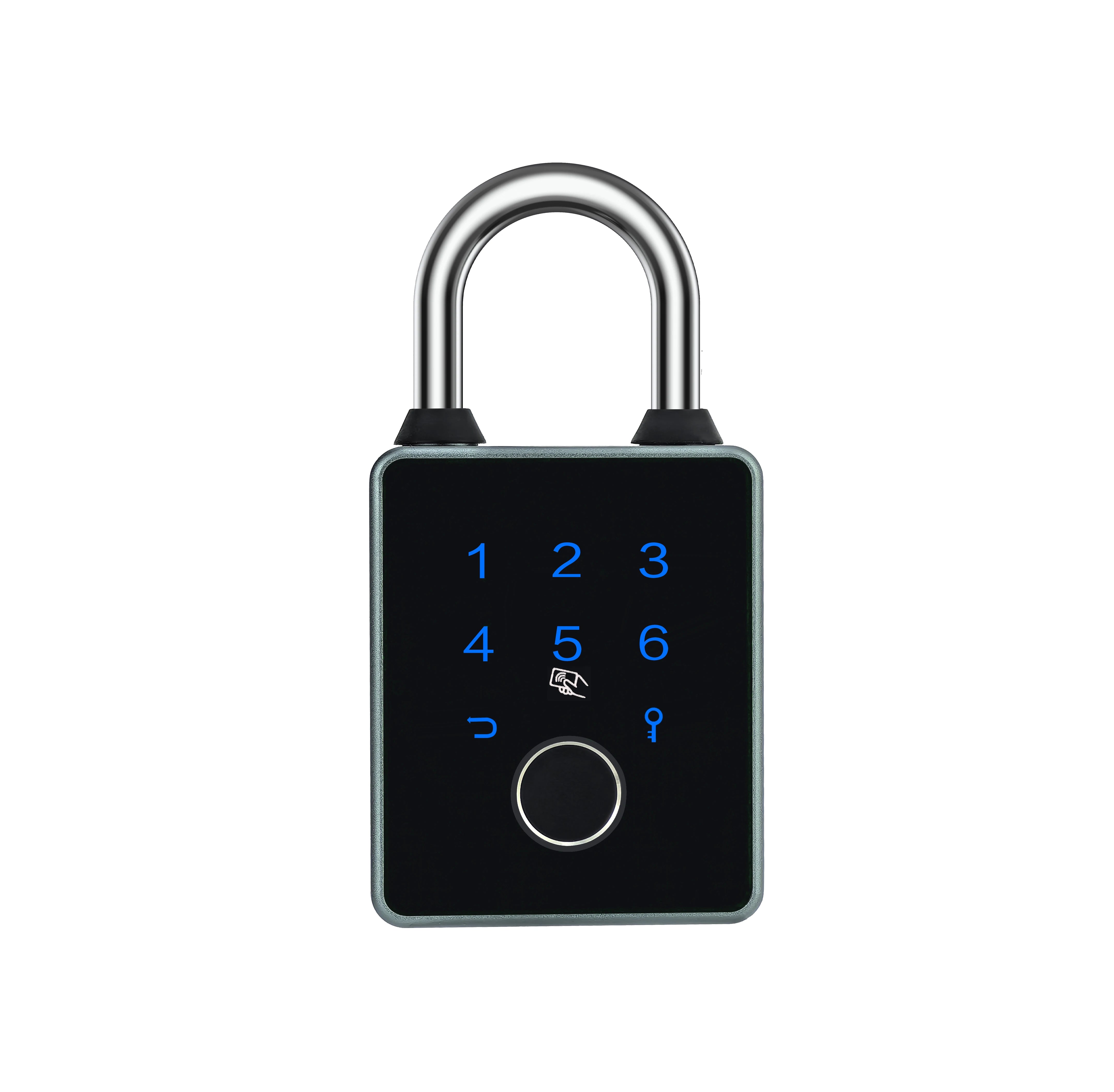 Aluminium Alloy Fingerprint Waterproof Reversible Door Lock
