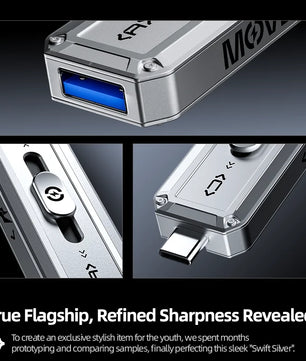 128GB - 2TB USB 3.2 External Flash Memory Solid State Pen Drive