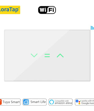 LoraTap 250V Plastic Curtains Roller Shutters Blinds Switch