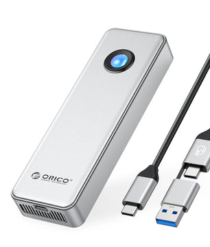 40Gbps M.2 NVMe Cooling Fan High Speed External SSD Enclosure