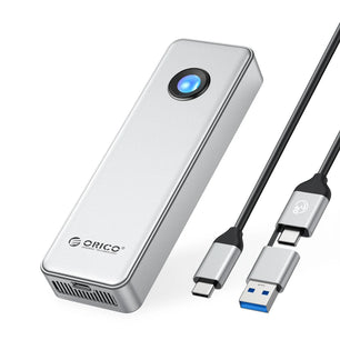 40Gbps M.2 NVMe Cooling Fan High Speed External SSD Enclosure