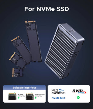 Aluminum 40Gbps External Interface Solid State Drive For Laptop