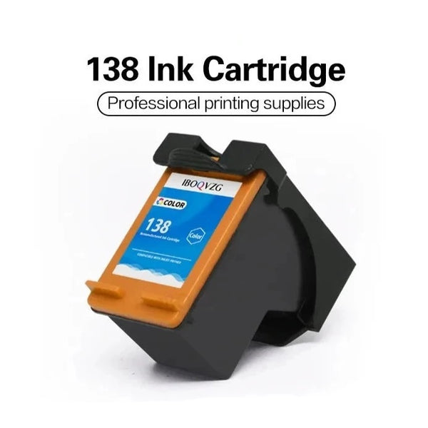 138XL Ink Cartridge For HP 2713 7838 7850 8000 8030 8039 8049 8050