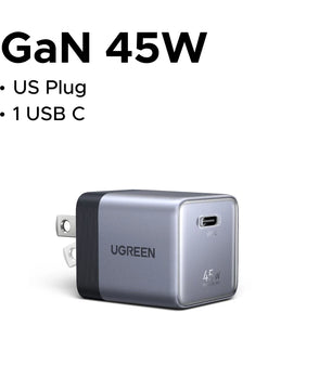 Ugreen 45W GaN Desktop Fast Charger For iPhone and Samsung