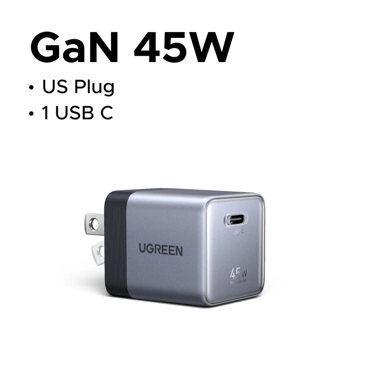Ugreen 45W GaN Desktop Fast Charger For iPhone and Samsung