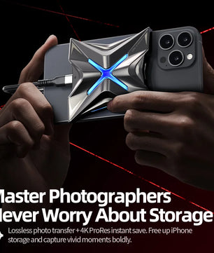 4TB-2TB USB3.2 Gen2 Type C Magnetic External Hard Drive 