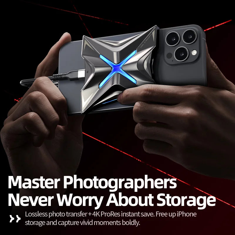 2060MB/s Magnetic External Solid State Drive For Smartphones