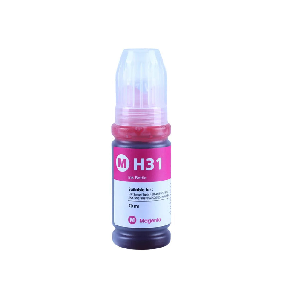 140ml Dye Ink Refill Compatible For HP mart Tank 5105/6001/6005/6006