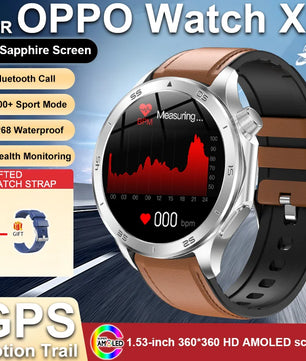 Silica Gel Waterproof Android Round Shape On-Wrist Smartwatch