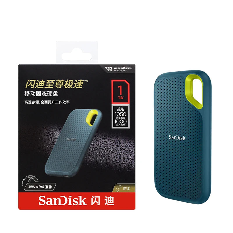 1TB-4TB High Capacity Portable External Solid State Drive for Laptop