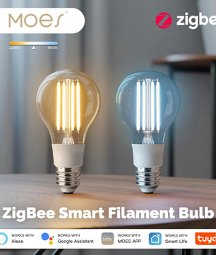 MOES Dimmable LED Filament Zigbee Voice Control Smart Bulb