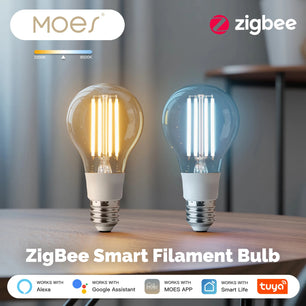 MOES Dimmable LED Filament Zigbee Voice Control Smart Bulb